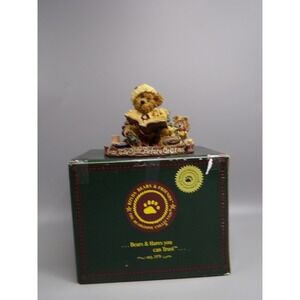 Boyds Bears &‎ Friends Bearstone Collection Figurine "Twas The Night Before"